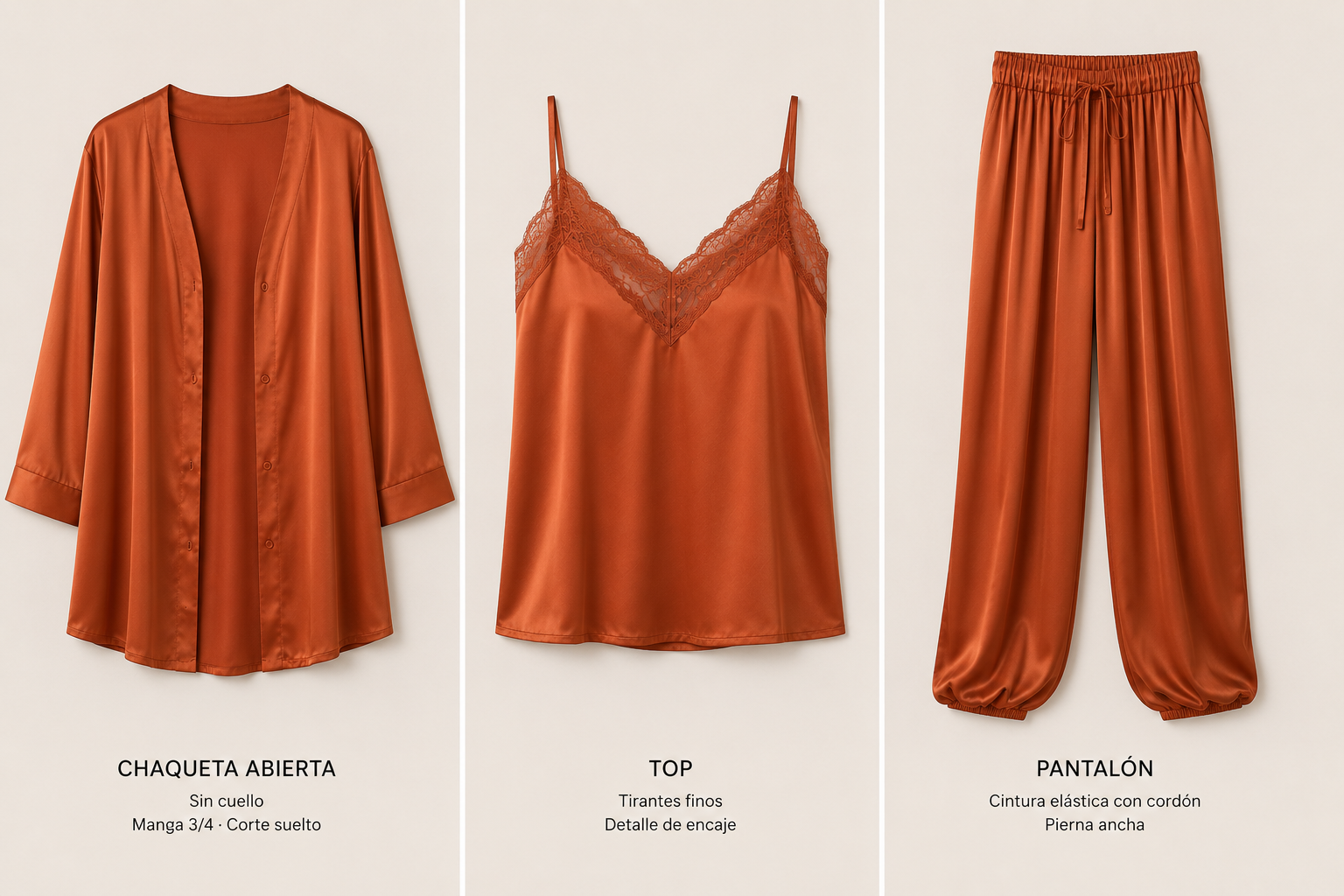 Lara conjunto 3 piezas