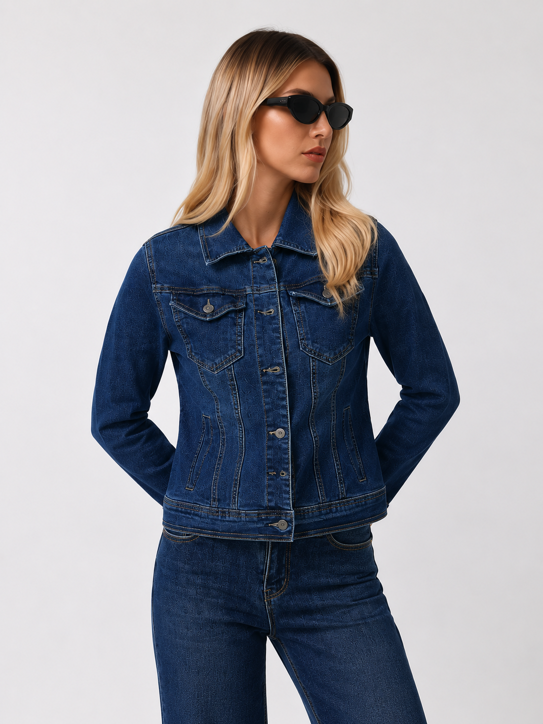 Chaqueta Vaquera Denim para Mujer Tallas Grandes M-5XL