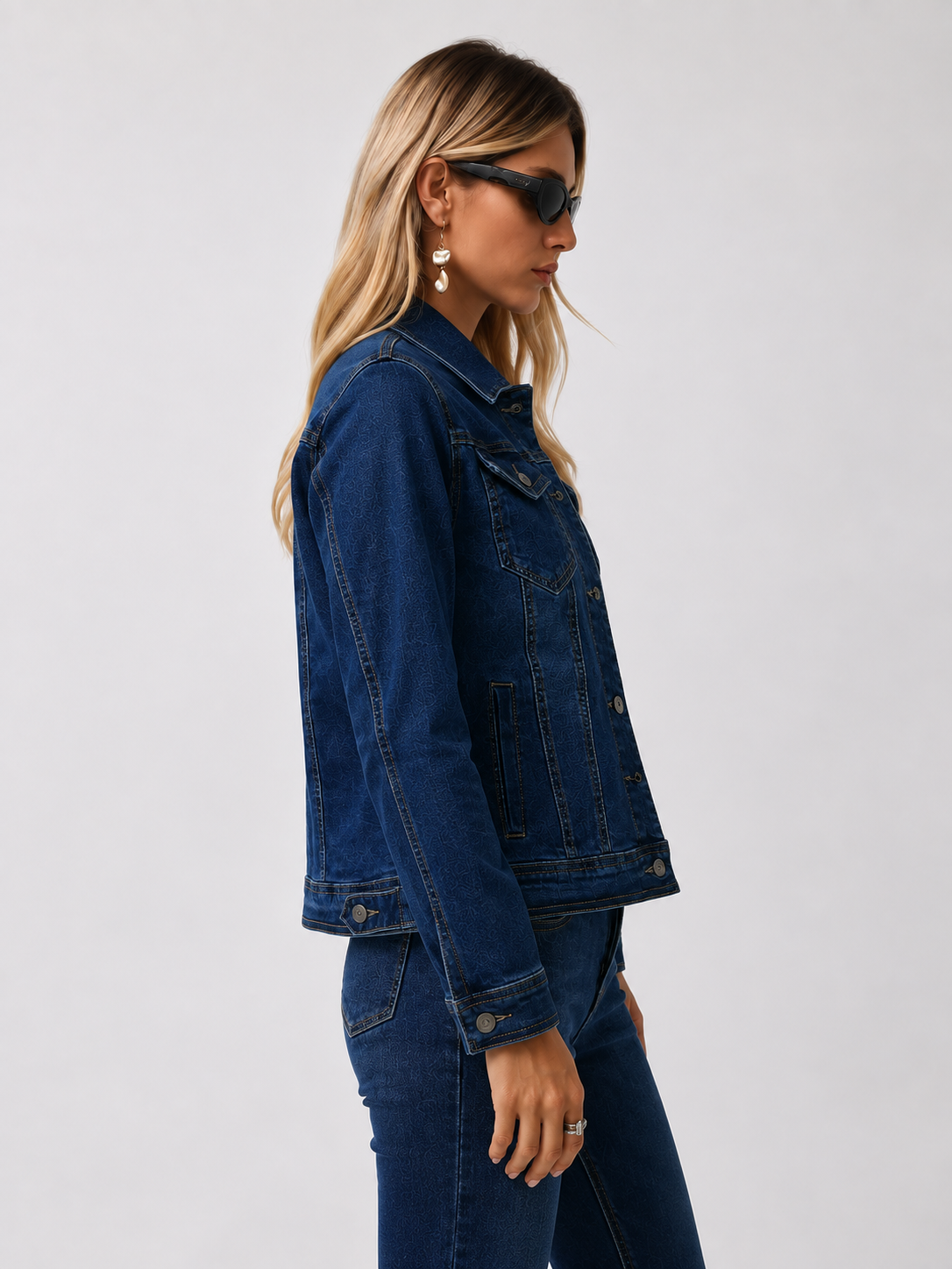 Chaqueta Vaquera Denim para Mujer Tallas Grandes M-5XL