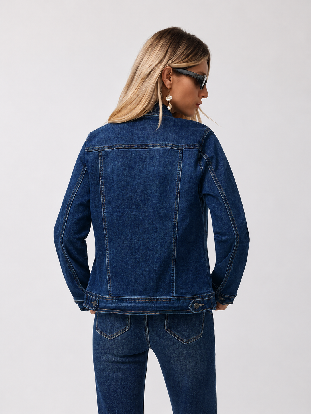 Chaqueta Vaquera Denim para Mujer Tallas Grandes M-5XL