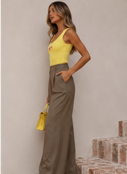 SAMYA Pantalon Palazzo